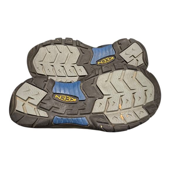 Keen Newport H2 Sandals Men\'s Size 8.5 Blue Grey Waterproof Closed Toe Bungee main image 4
